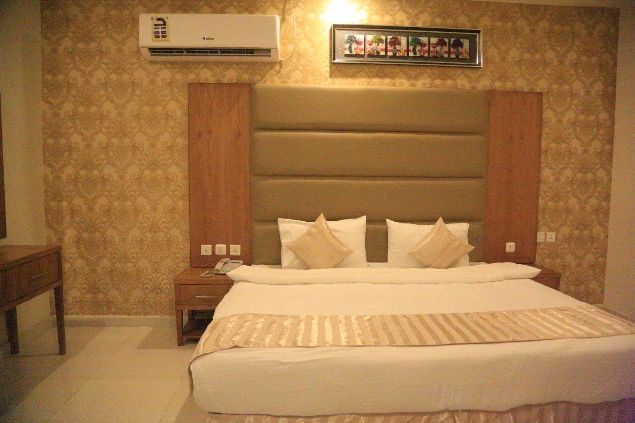 Narjess Jazan Furnished Hotel Bagian luar foto