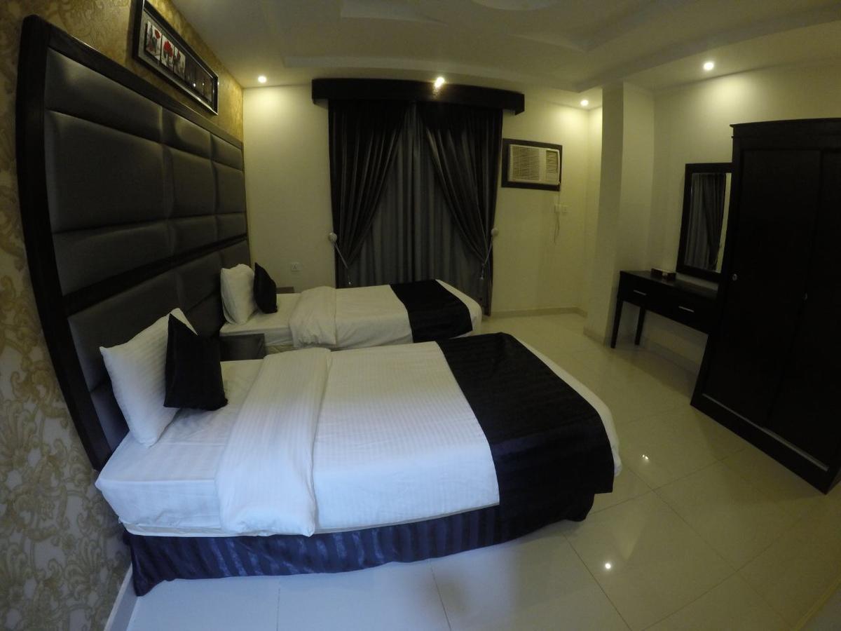 Narjess Jazan Furnished Hotel Bagian luar foto