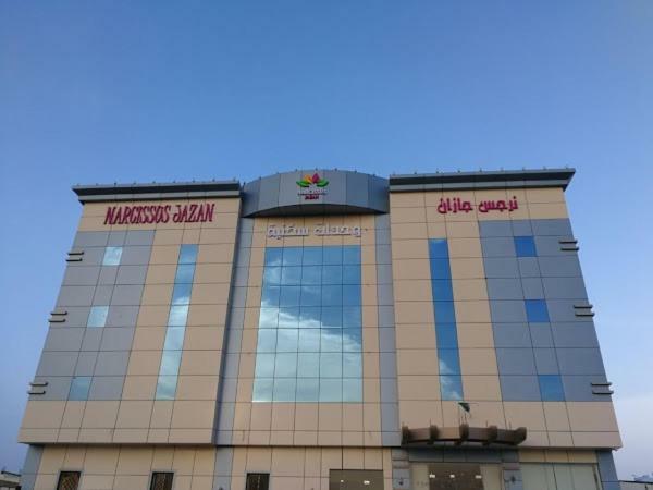 Narjess Jazan Furnished Hotel Bagian luar foto
